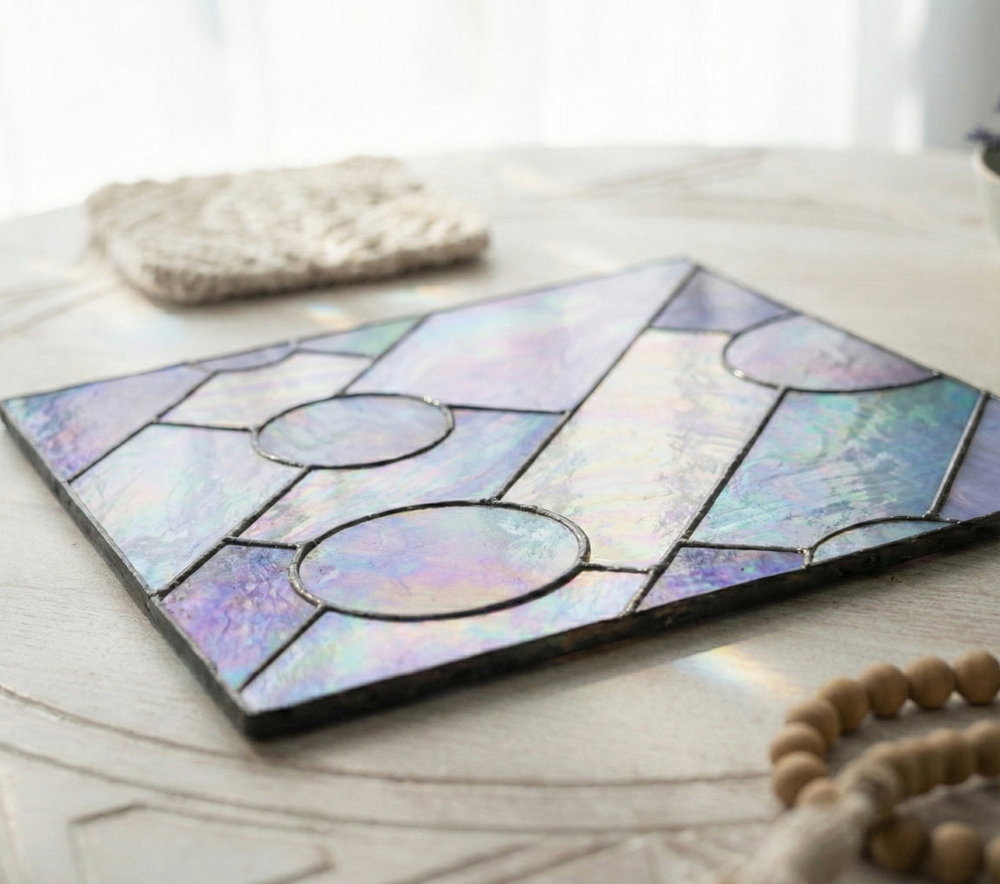 Geometric Diamond Beginner Stained Glass Pattern