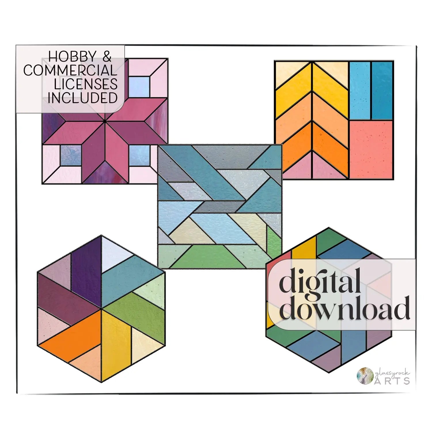 Beginner Stained Glass Came Patterns Stained Glass Made Easy