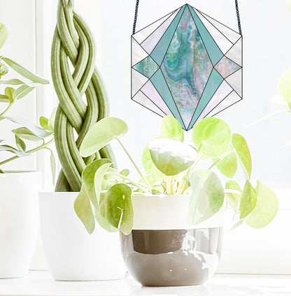 Beginner Hexagon Stained Glass Pattern