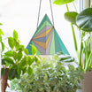 Geometric Triangle Stained Glass Pattern - GlassyRock Arts