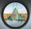Geometric Triangle Stained Glass Pattern - GlassyRock Arts