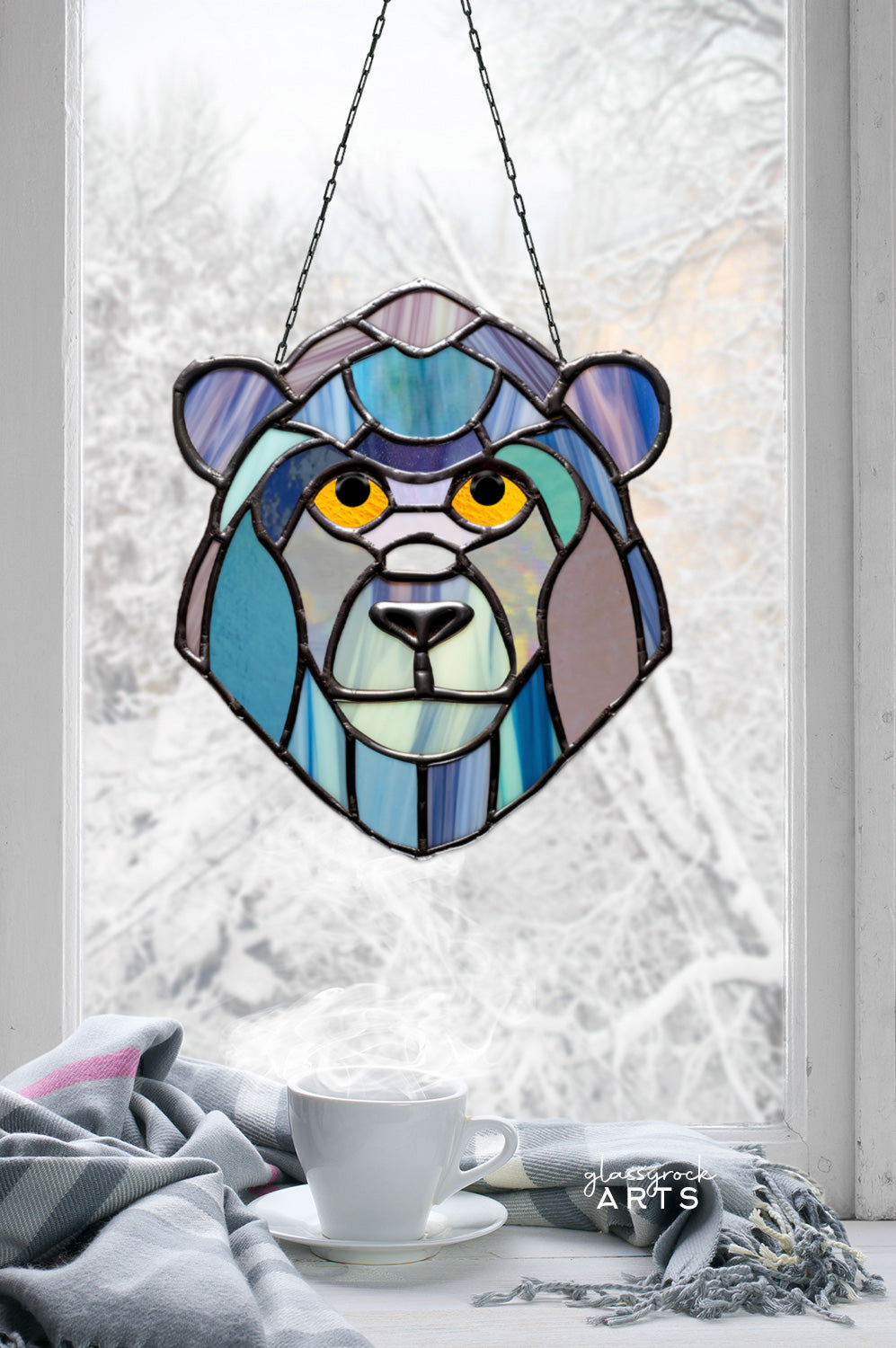 Gorilla Stained Glass Pattern