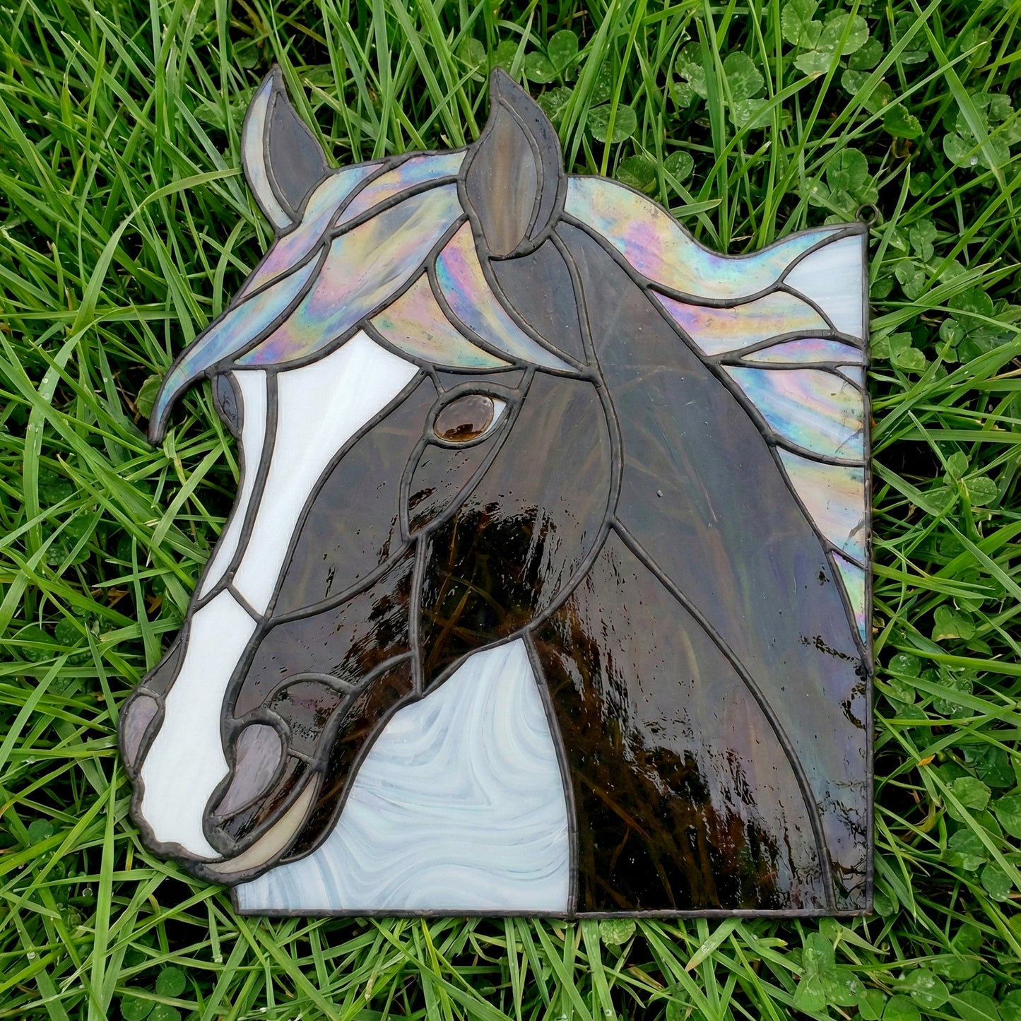 Horse Stained Glass Pattern