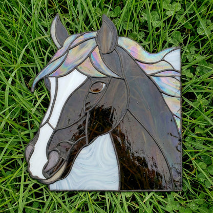 Horse Stained Glass Pattern
