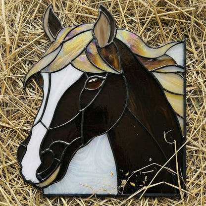 Horse Stained Glass Pattern