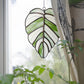 Stained Glass Leaf Pattern