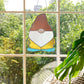 Gnome Stained Glass Pattern