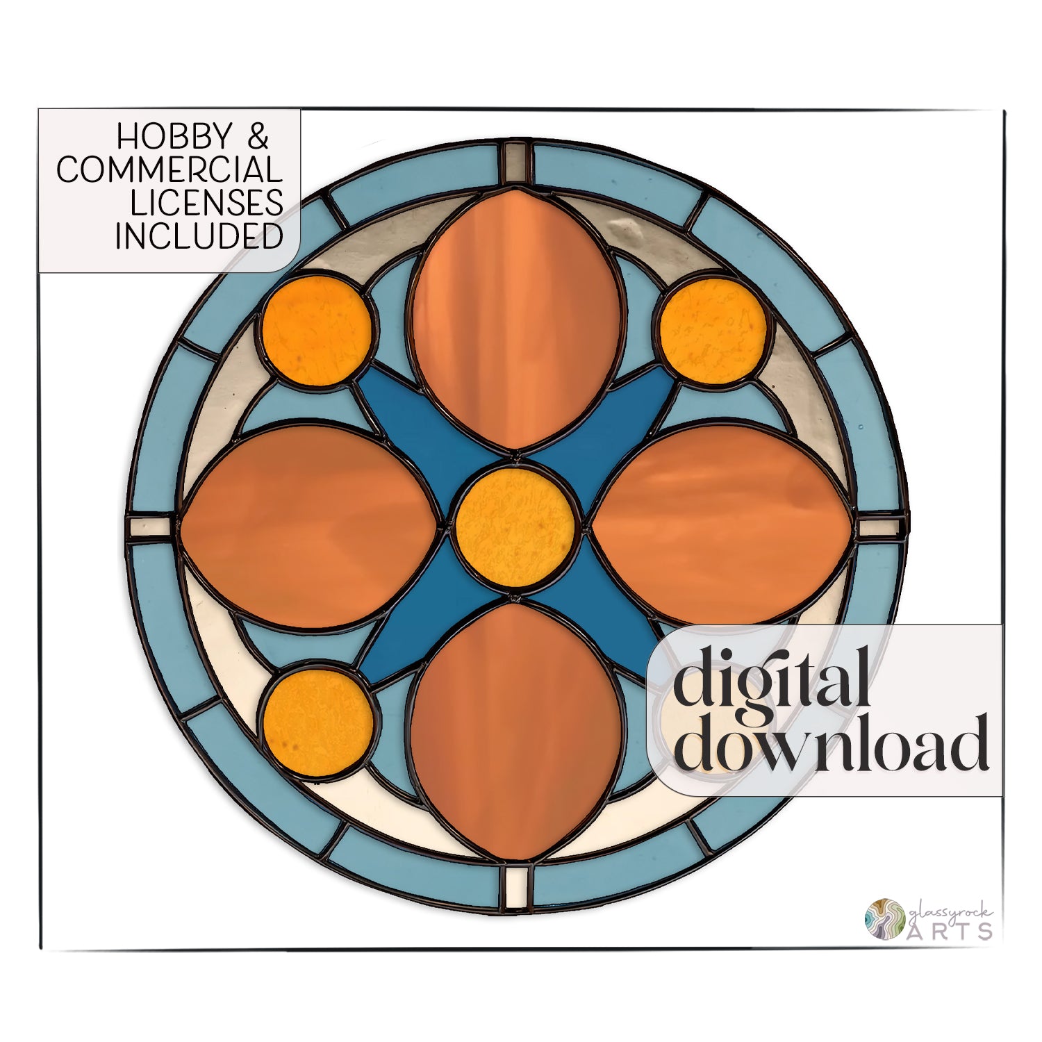 Stained Glass Patterns - Unique, Beautiful - Beginner to Advanced ...