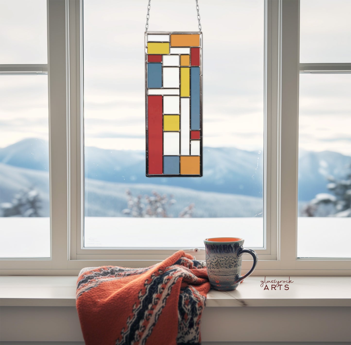 Patchwork Beginner Stained Glass Pattern