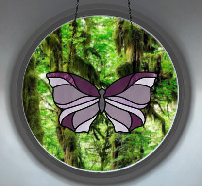 Sweet Butterfly Stained Glass Pattern