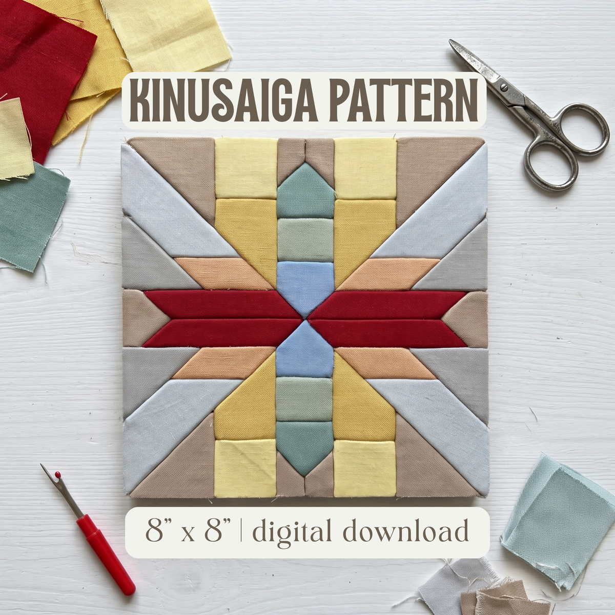 Pendleton Quilt Square Kinusaiga Pattern
