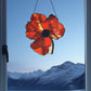 Poppy Stained Glass Flowers Pattern