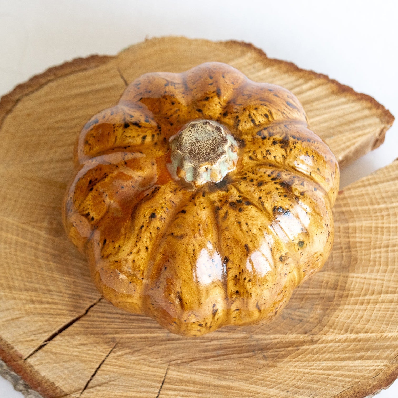 Ceramic Pumpkin - Ceramic from prodigalpottery