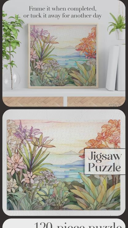 Tropical Botanicals Jigsaw Puzzle