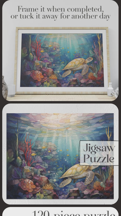 Sea Turtle Reef Jigsaw Puzzle