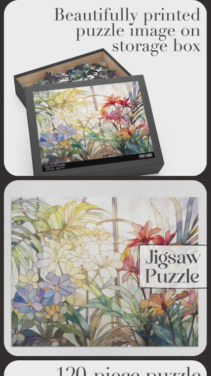 Tropical Blooms Jigsaw Puzzle