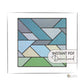 Geometric Art Deco Square Beginner Stained Glass Pattern