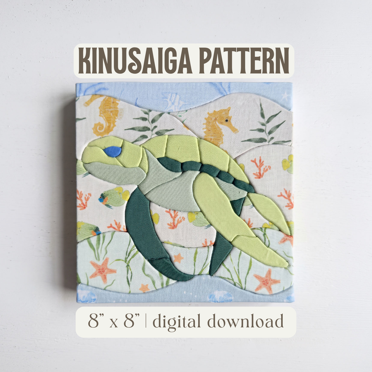 Sea Turtle Kinusaiga Pattern