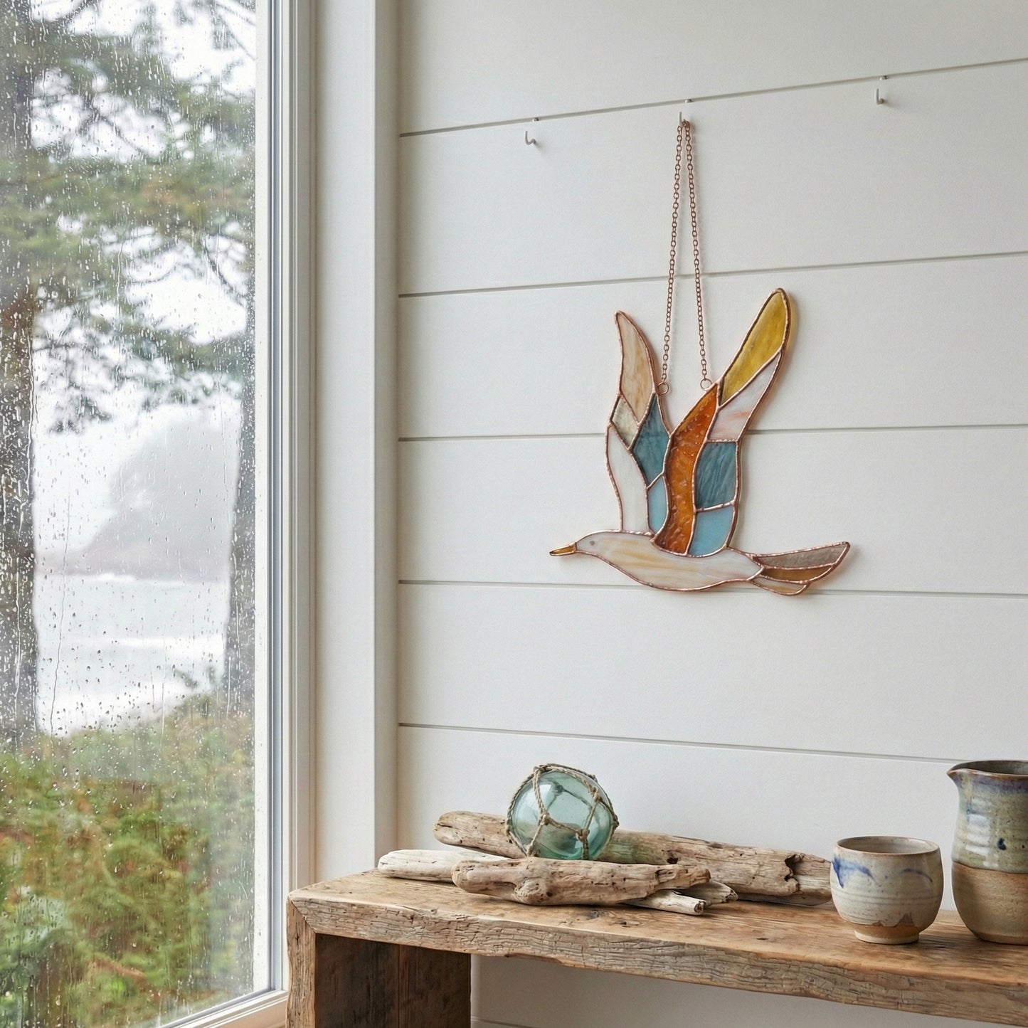 Seagull Stained Glass Pattern
