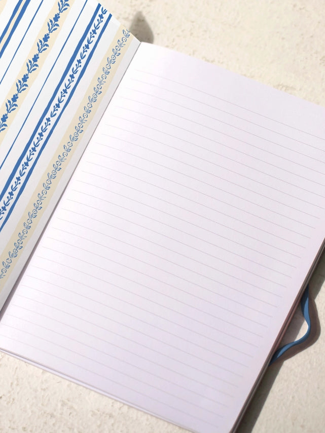 Blue Flowers Bouquet Sewn Trio Notebook Set - notebook from Ash & Rose