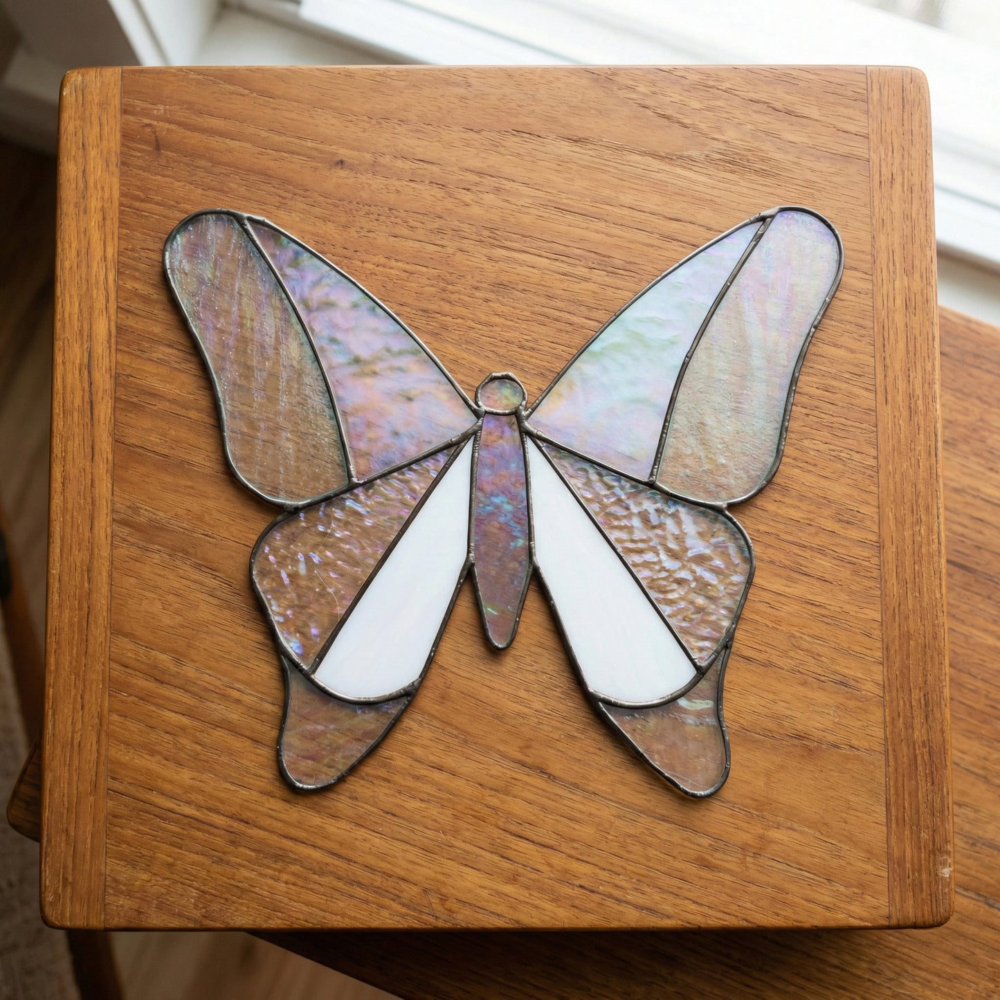 Simple Stained Glass Butterfly Pattern