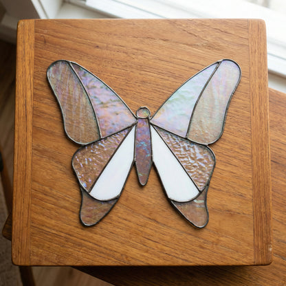 Simple Stained Glass Butterfly Pattern