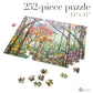 Springtime Stained Glass Forest Jigsaw Puzzle