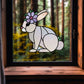Spring Rabbit Bunny Stained Glass Rabbit Pattern