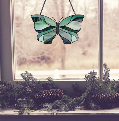 Sweet Butterfly Stained Glass Pattern