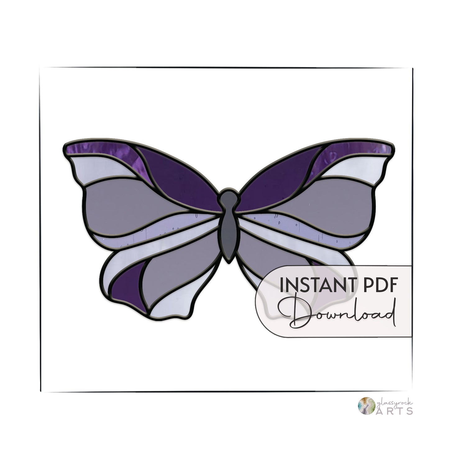 Butterfly Stained Glass Pattern