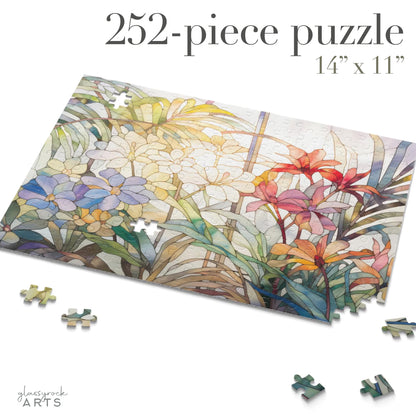 Tropical Blooms Jigsaw Puzzle