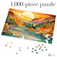 Yellowstone River Stained Glass Jigsaw Puzzle