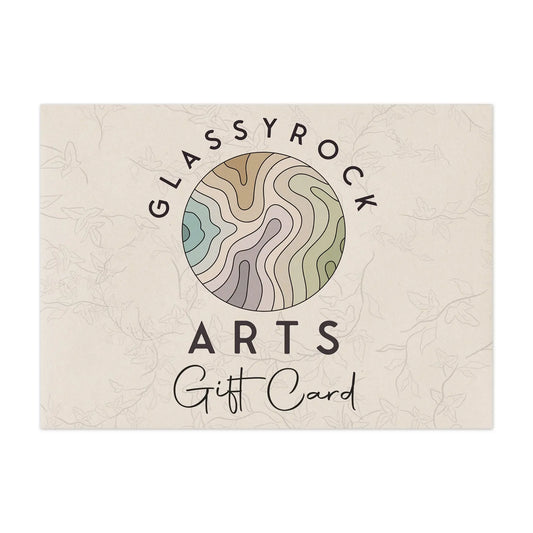 GlassyRock Arts Instant Gift Card - Stained Glass Gift - Gift Cards from GlassyRock Arts