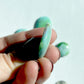 Handmade Stained Glass Cabochons - Blue Rainbow Glass