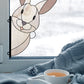Rabbit Buddy Bunny Stained Glass Rabbit Pattern
