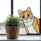 Cat Buddy Stained Glass Pattern