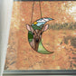 Boho Deer Crescent Moon - Animal Stained Glass Doe Pattern