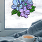 Bundle of Flowers Stained Glass Pattern